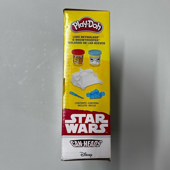NEW Star Wars Luke Skywalker & Snowtrooper Can-Heads Play-Doh 3+ - Picture 8 of 9